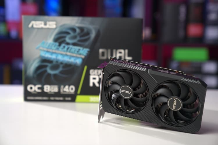 RTX 3050 and its packaging