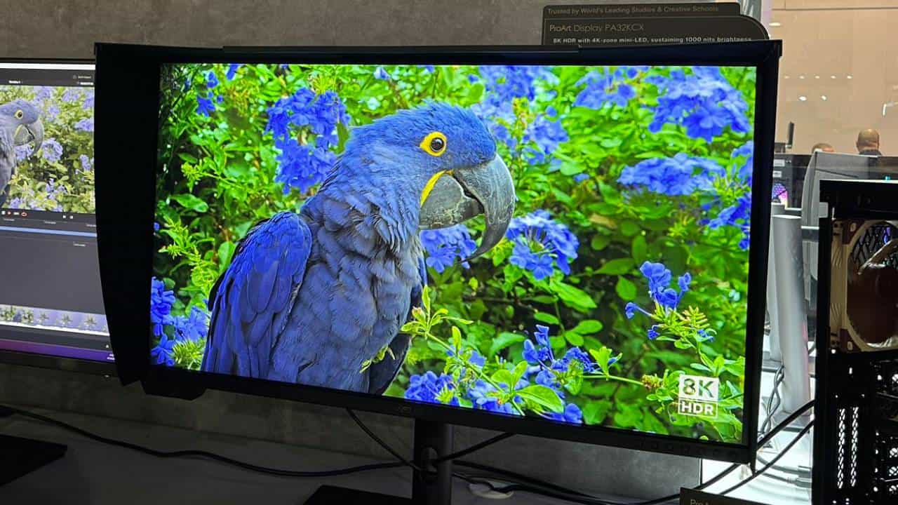 There's finally a new 8K monitor on the way, with DisplayPort 2.1 included