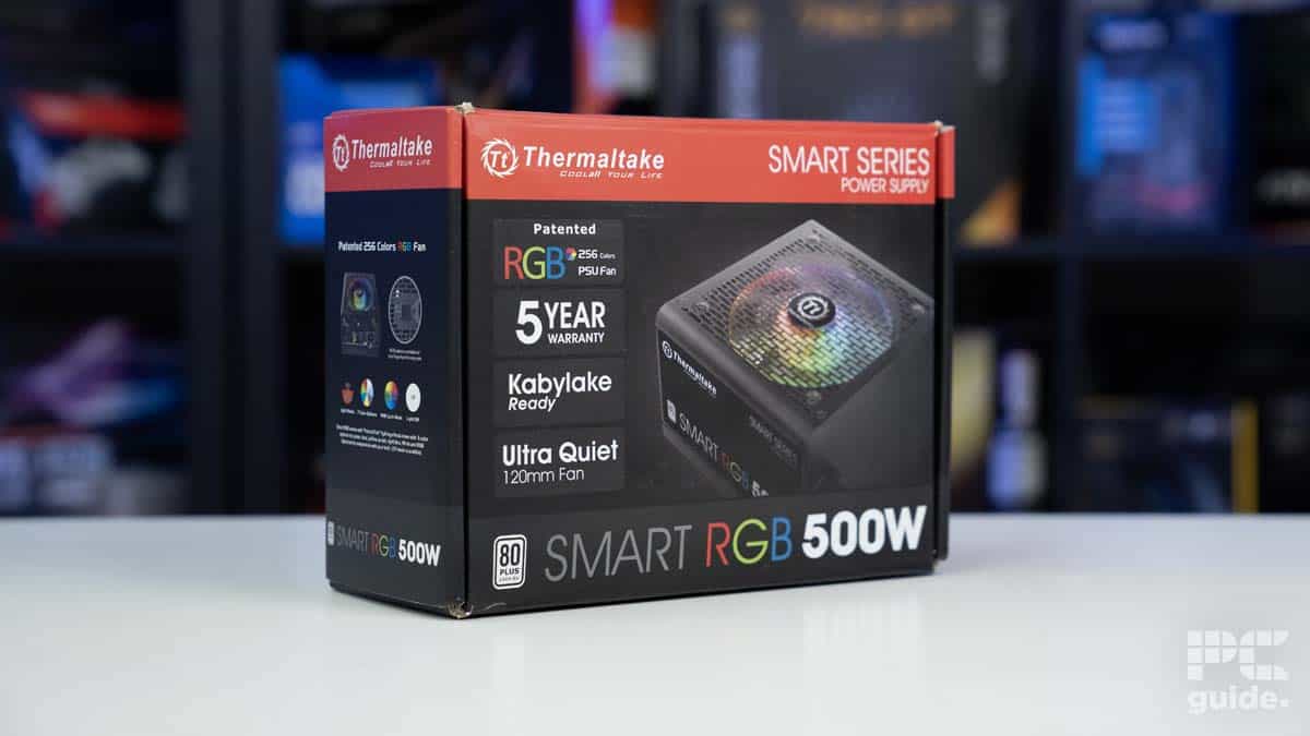 Thermaltake Smart RGB 500W box profile © PCGuide
