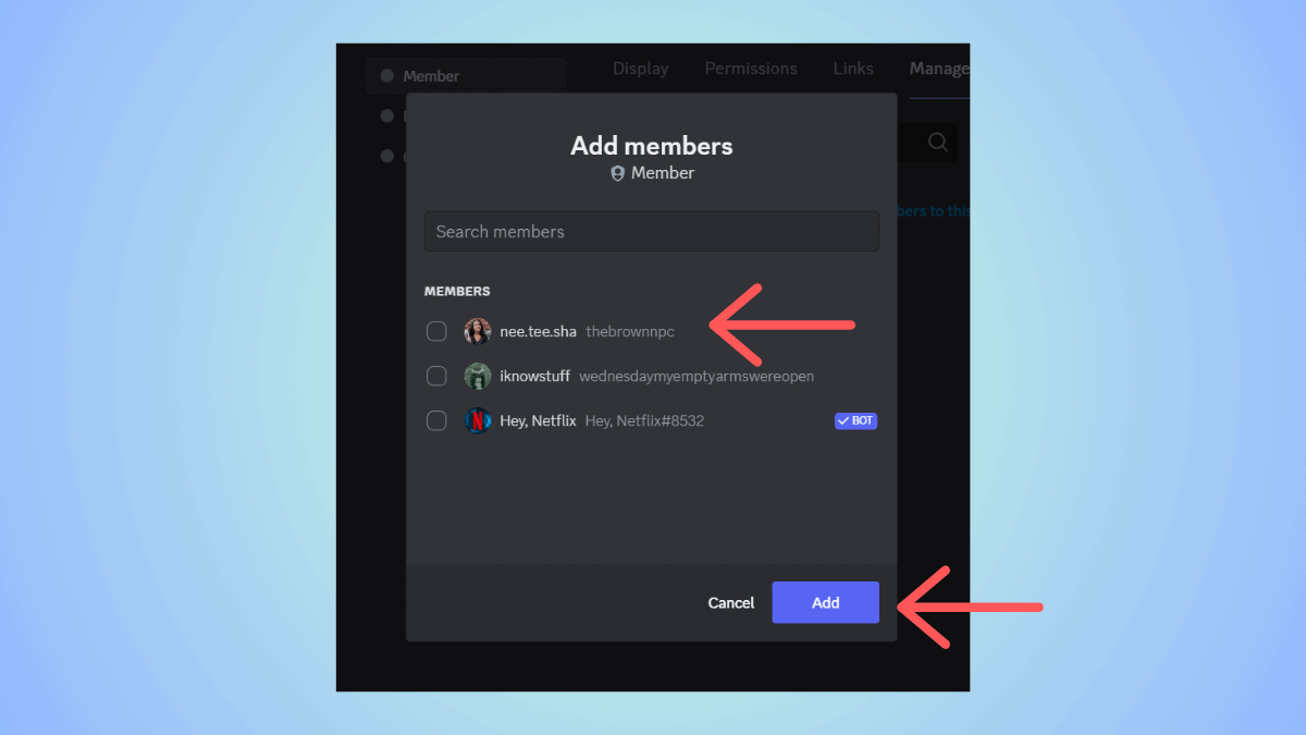 assign new role to discord members