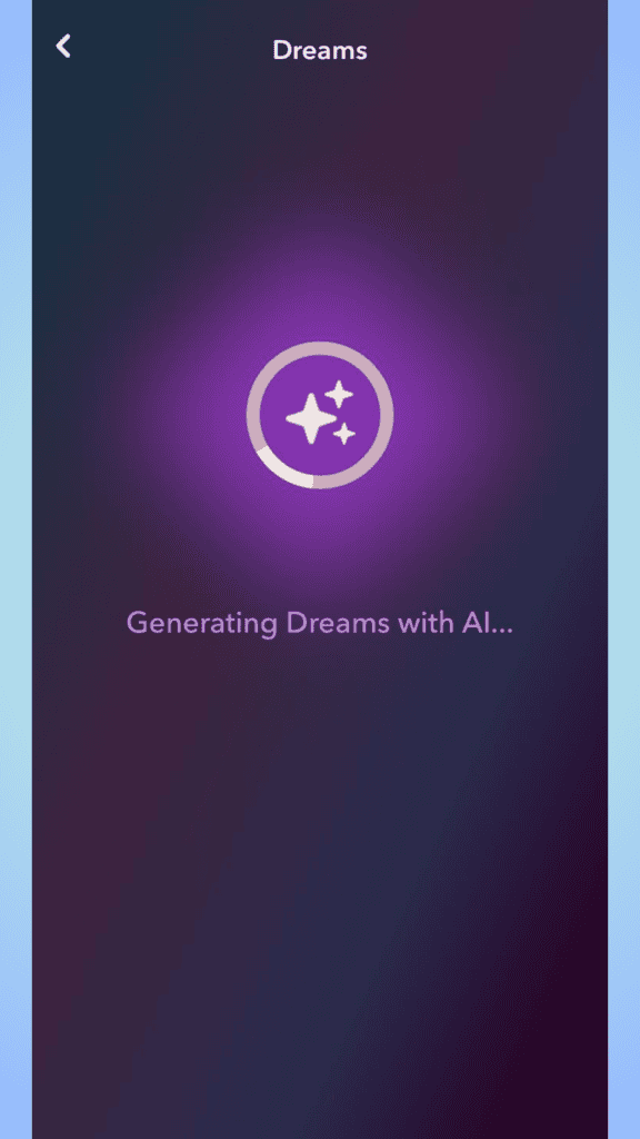 generate dreams on snapchat