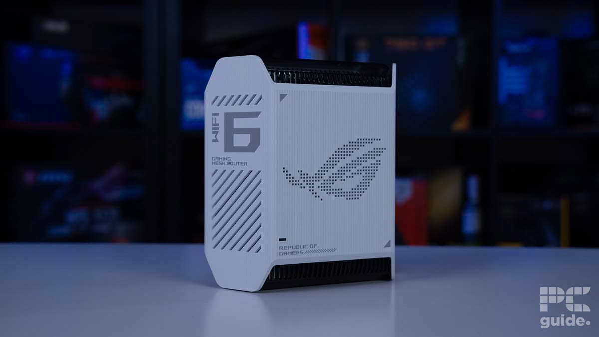 ASUS ROG Rapture GT6 router profile, Image by PCGuide