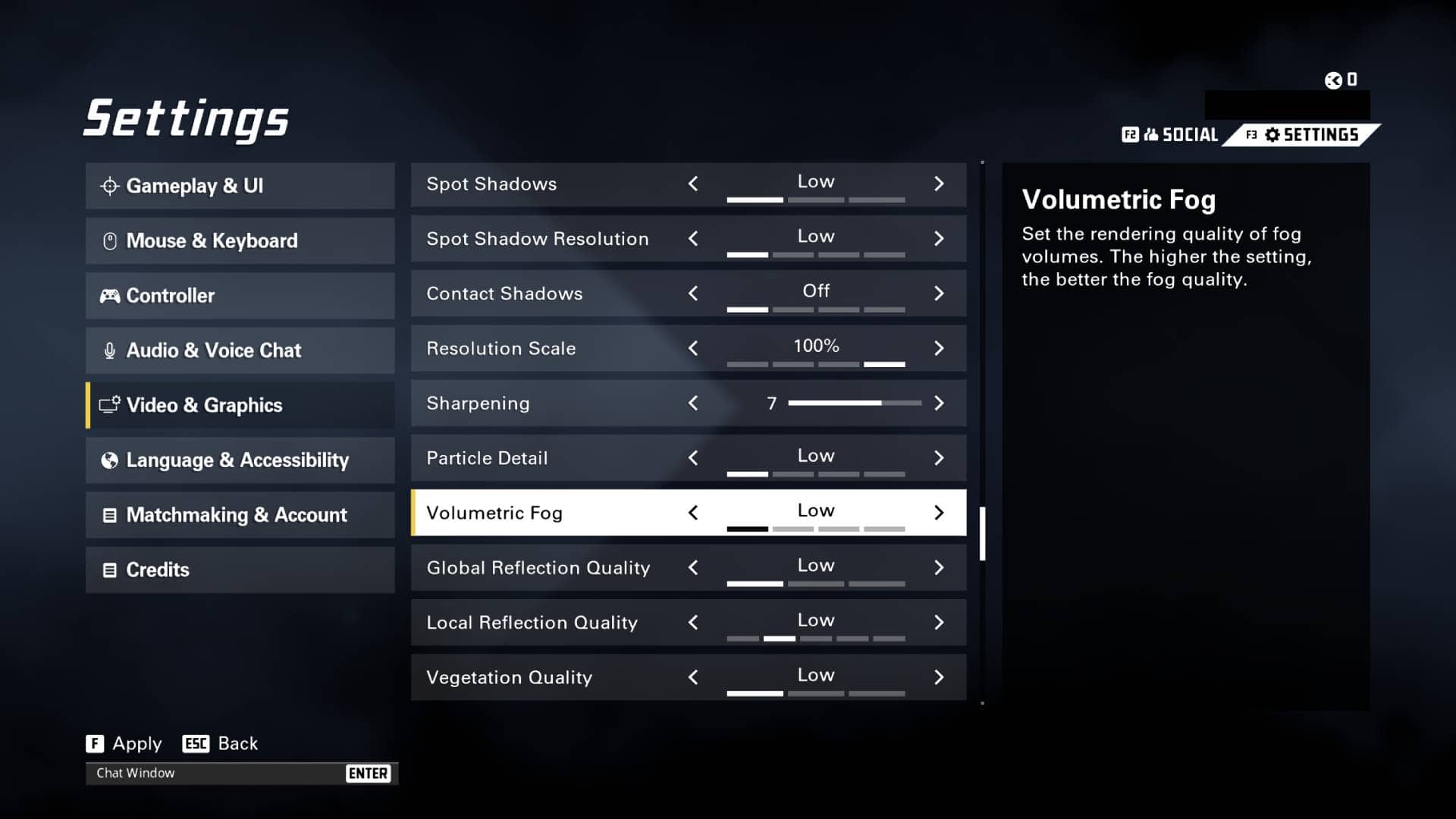 Best settings for XDefiant high FPS 3