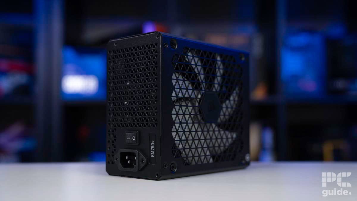 Corsair RM750x end profile, Image by PCGuide
