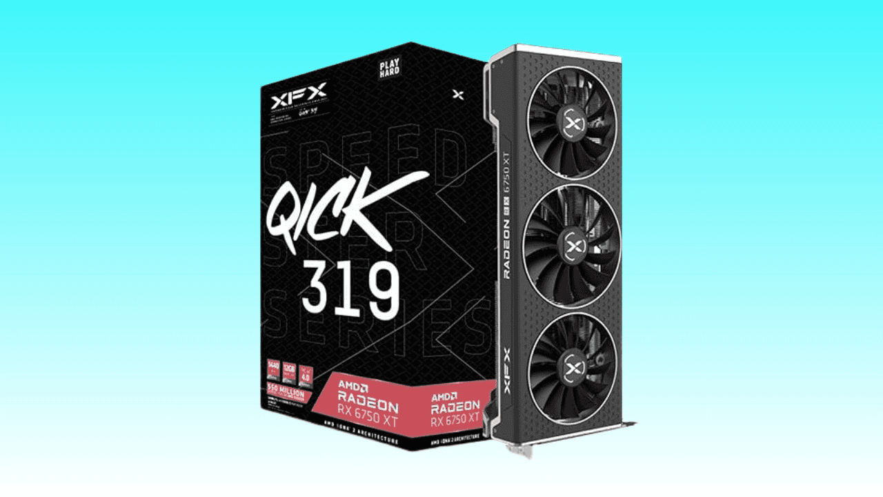 Finally, the XFX Speedster QICK319 GPU is discounted to $309.99 for Memorial Day deal