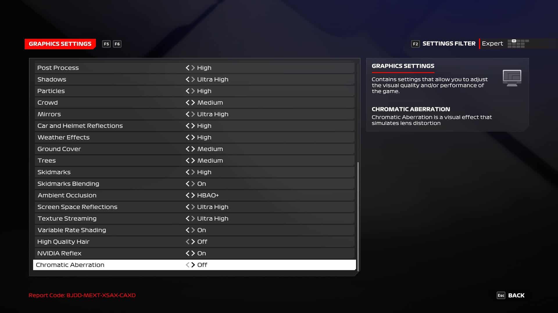 F1 24 best graphics settings for ray tracing 2