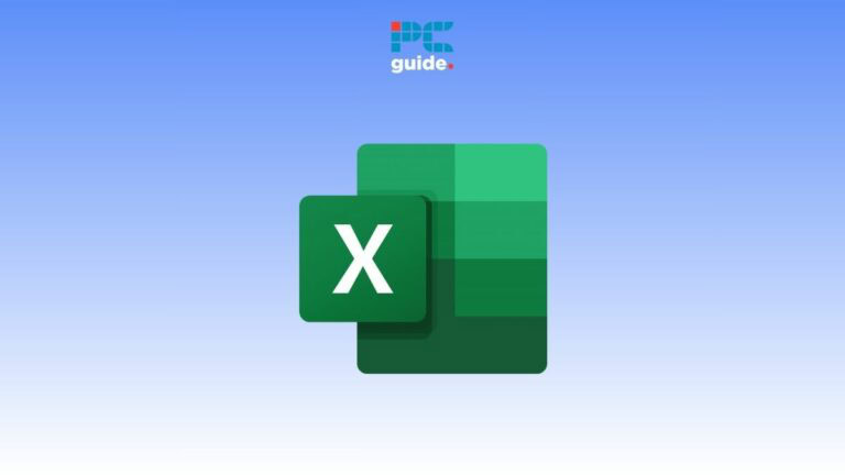 Logo of "Excel data management guide" with a large green square and a smaller overlaid square featuring a white "x" on a blue background.