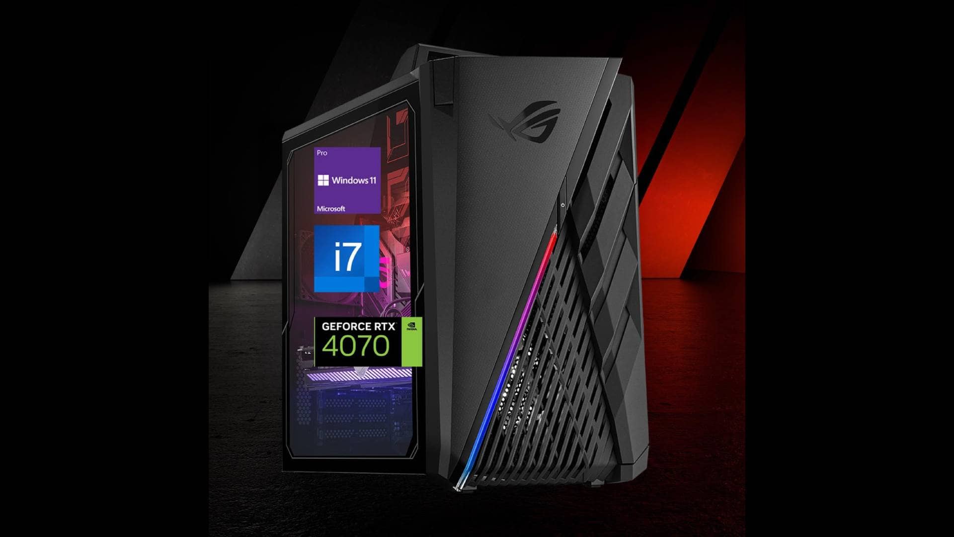 ASUS ROG RTX 4070 gaming PC gets its price crunched in June Amazon deal