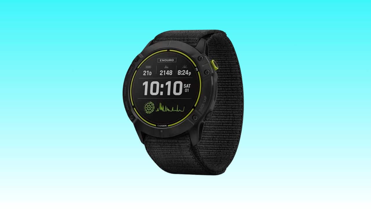 Get active and save in process as this Garmin Enduro watch falls to its lowest price ever