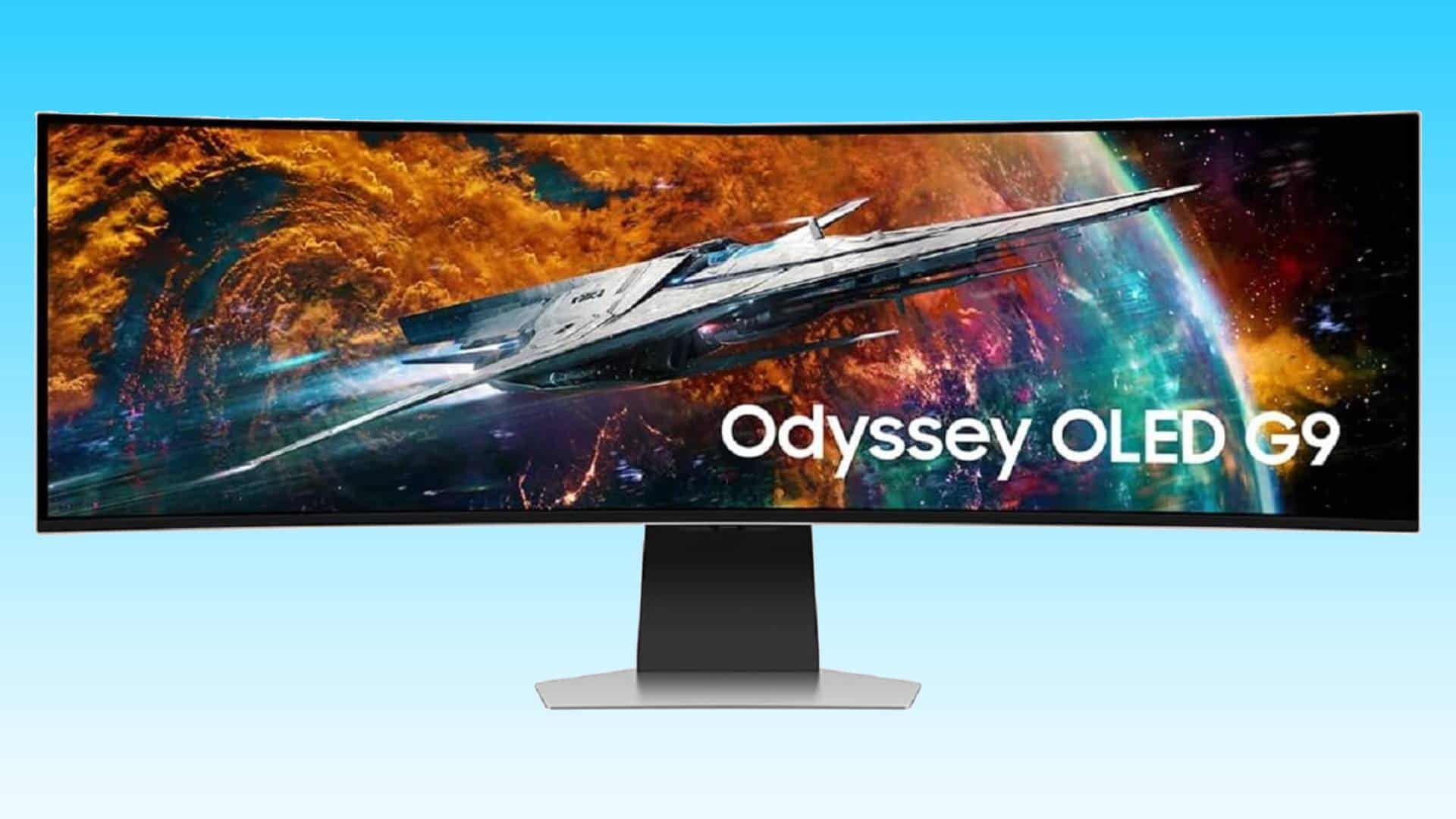 Get $600 off the stunning Samsung 49-inch Odyssey OLED G9 curved gaming monitor now with Amazon deal