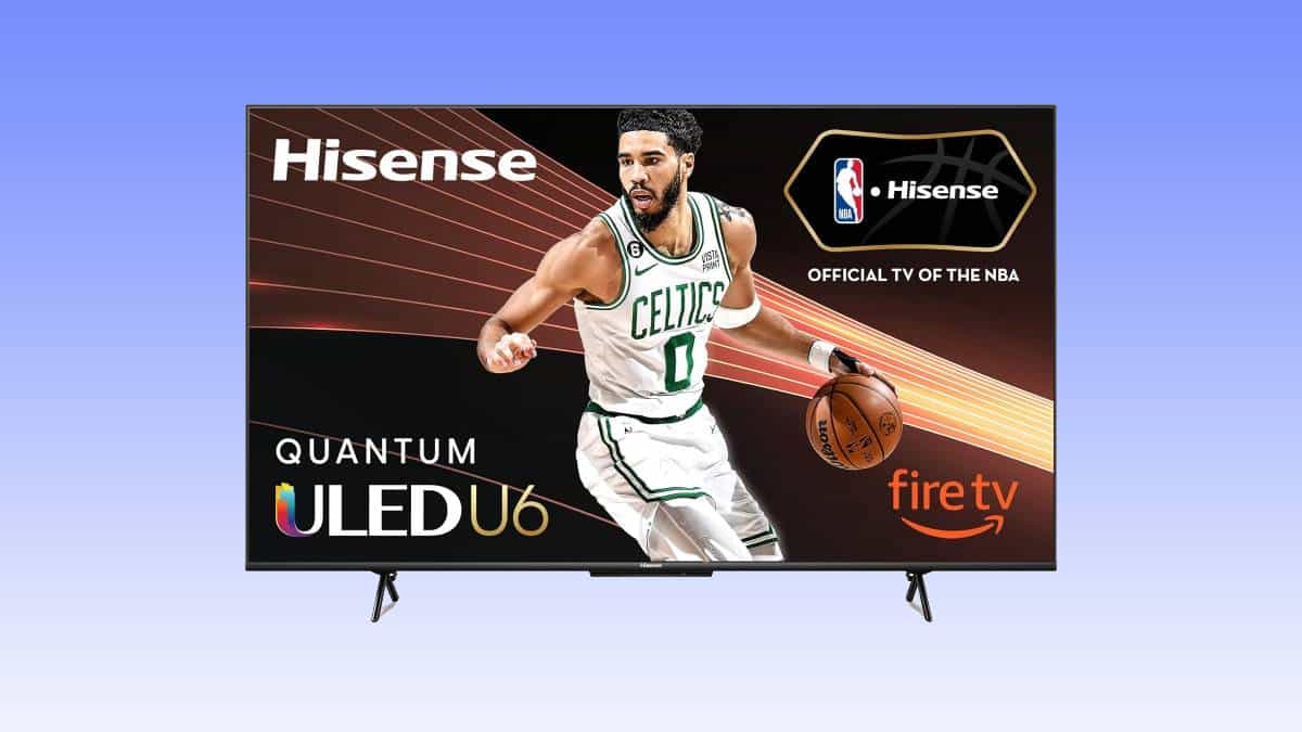 Replace your old TV with an affordable 58-inch 4K QLED smart TV and save $130 in the process