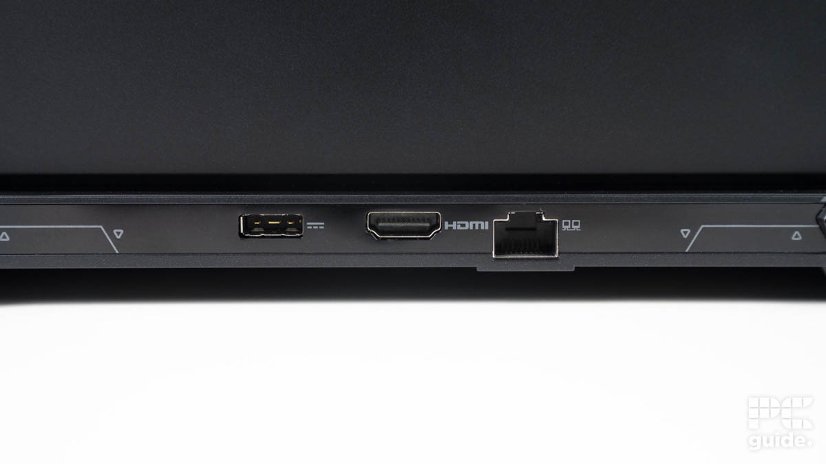 MSI Stealth 18 AI Studio A1V rear, Image by PC Guide