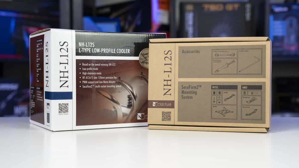 Noctua NH-L12S in box and contents
