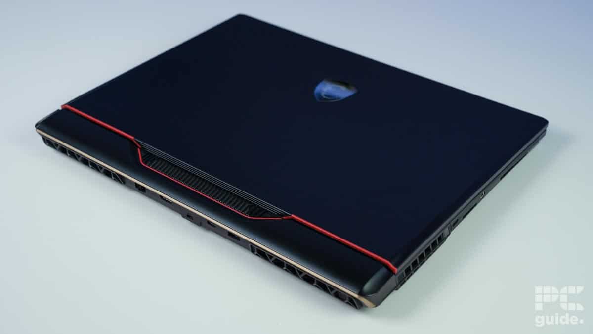 MSI Raider GE78 HX 14VHG top, Image by PC Guide