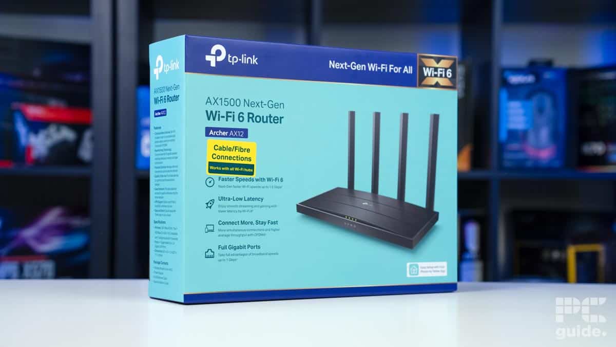 TP-Link Archer AX12 (AX1500) box profile, Image by PC Guide