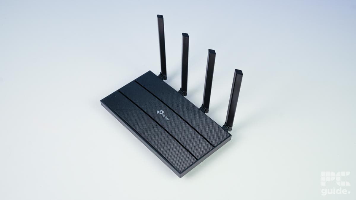 TP-Link Archer AX12 (AX1500) top down, Image by PC Guide