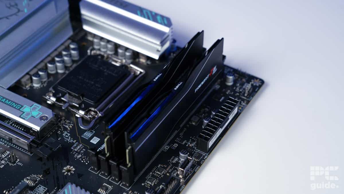 G.SKILL Trident Z5 Neo 32GB 6000MTs CL30 motherboard, Image by PC Guide