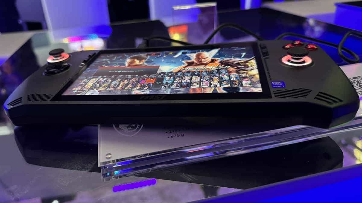 MSI’s Claw handheld might finally be worth it over the ROG Ally following a price cut on Newegg