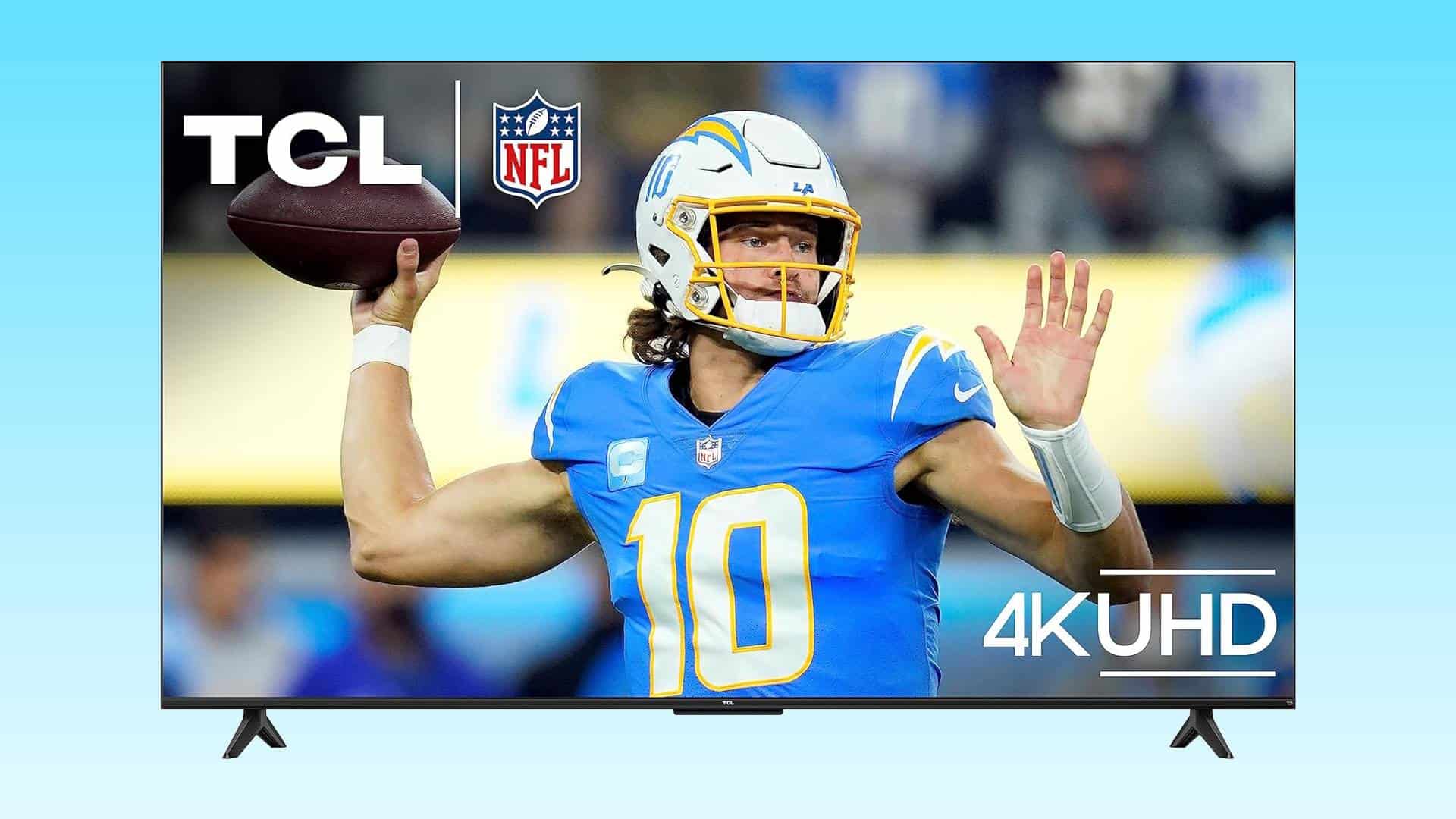 Upgrade your TV in time for the NFL season with this TCL 65 inch 4K Smart TV deal from Amazon