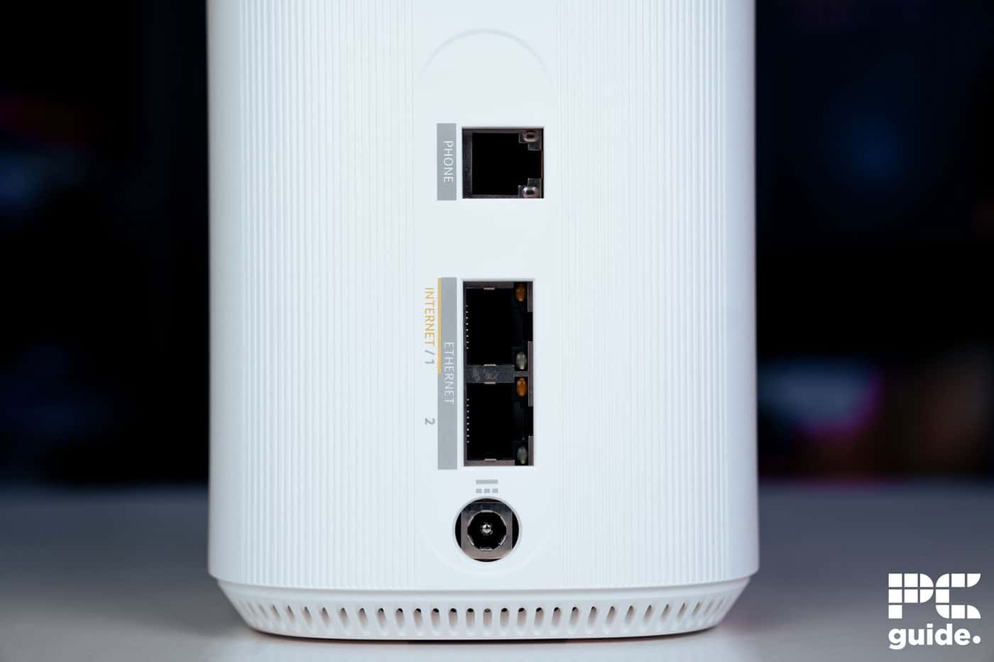 Acer Connect X6E rear IO, Image by PC Guide
