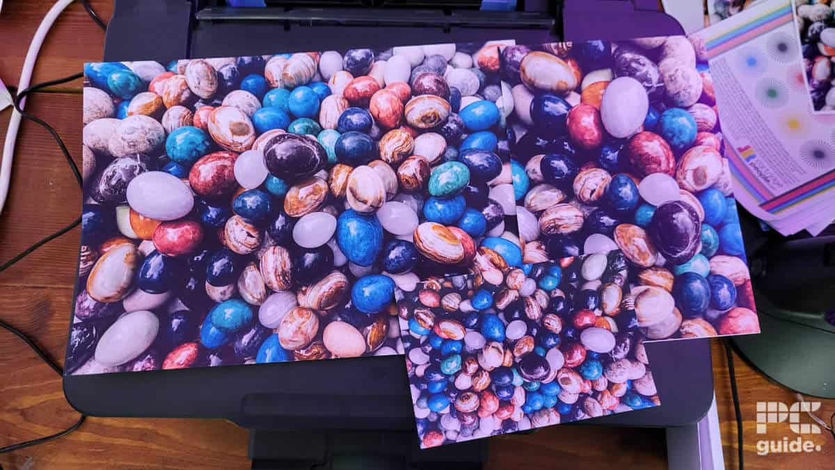 Canon Pixma G3570 photo print test, Image by PC Guide