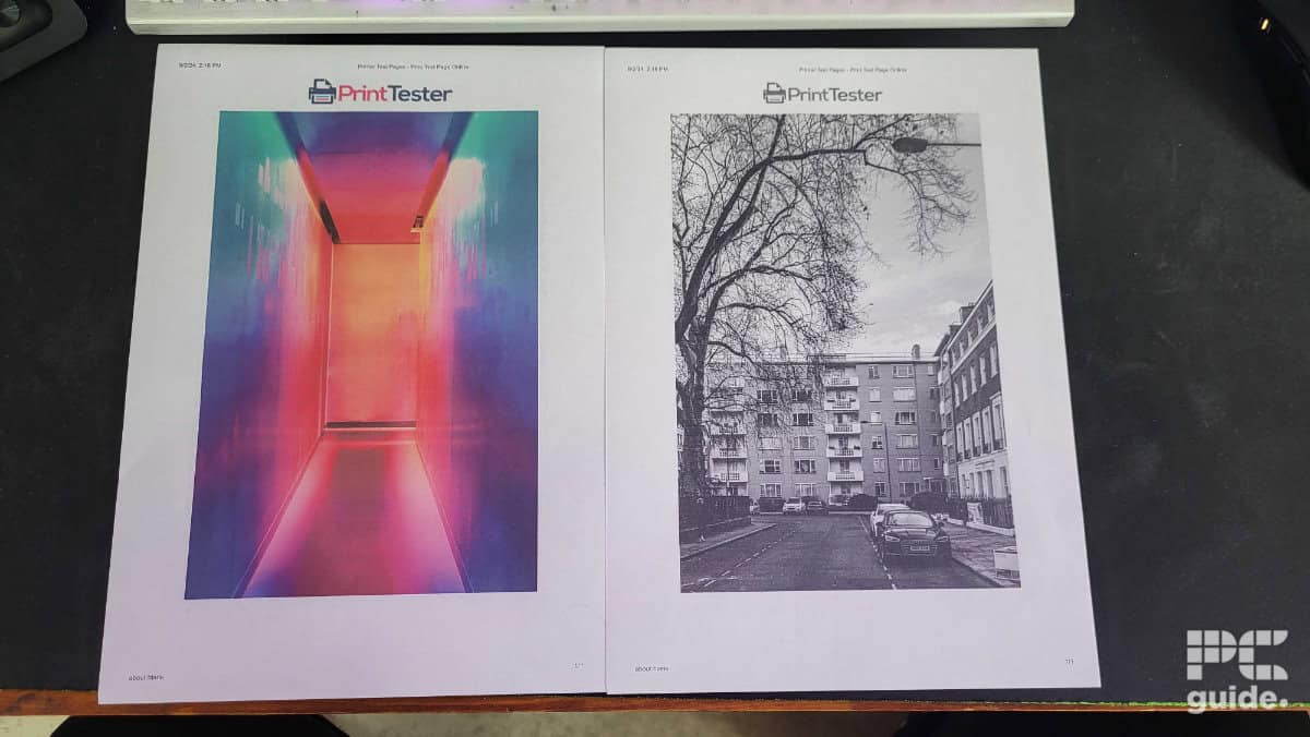 Epson ET-8550 image print test,Image by PC Guide
