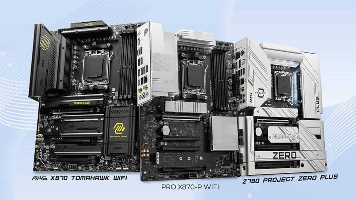 MSI has unveiled its 800-series motherboards with high-end X870E and X870 chipsets