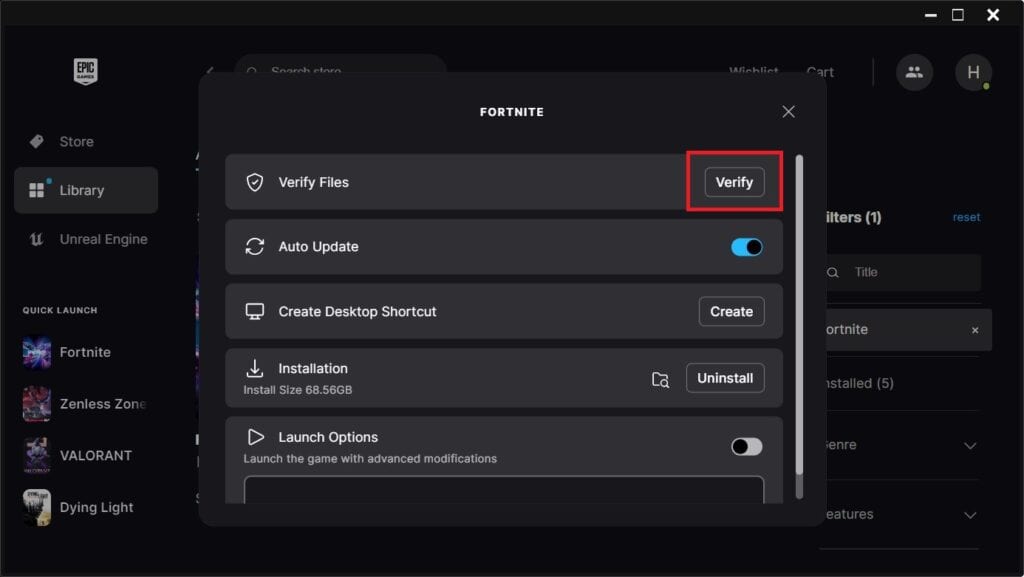 Epic Games files
