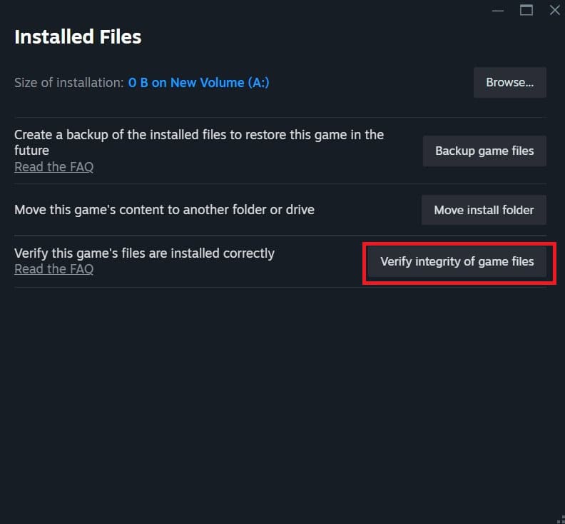 Steam files