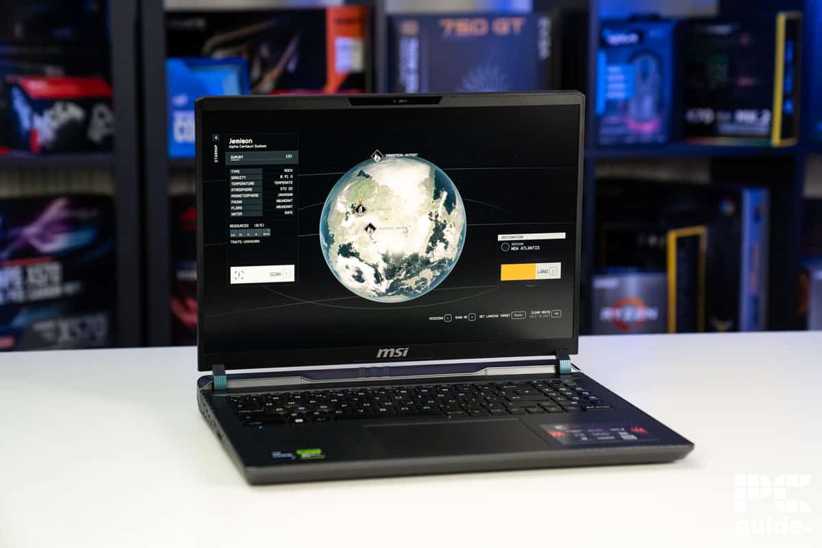 MSI Vector 16 HX A13VHG gaming, Image by PC Guide