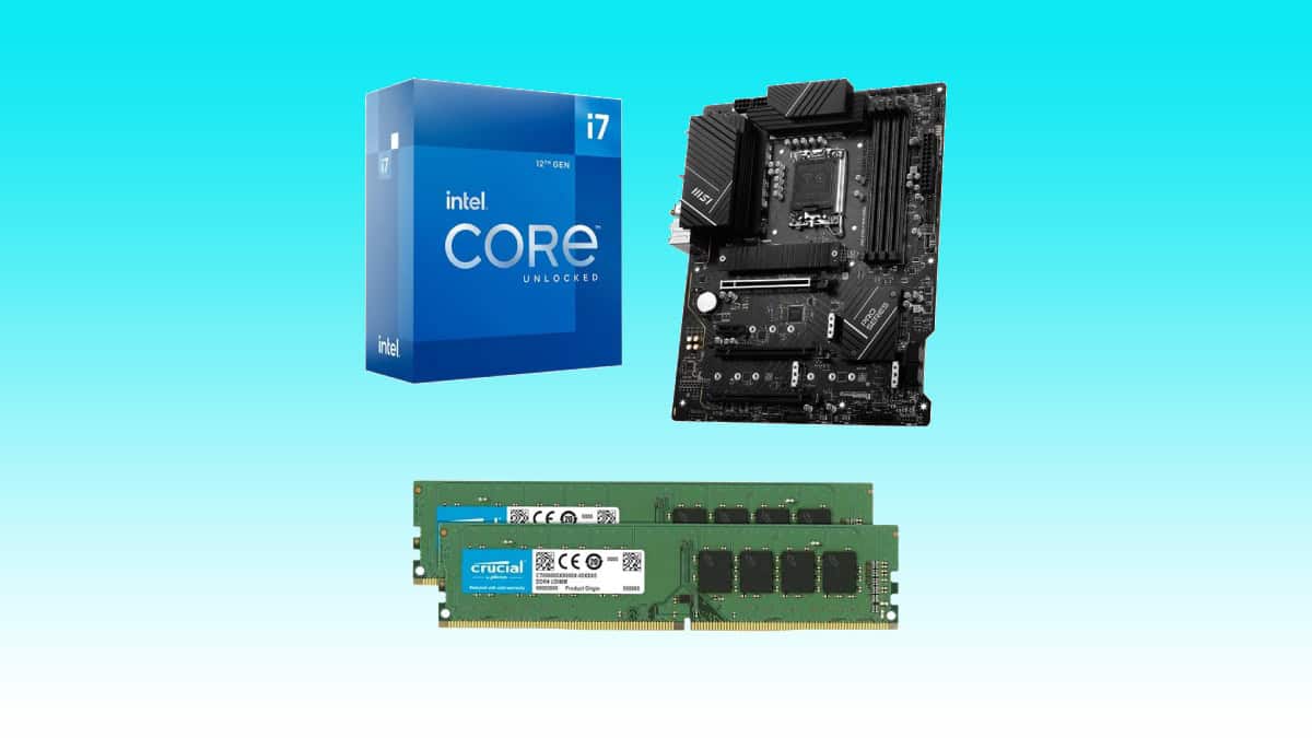 Micro Center is selling this 12th-gen Intel bundle that costs way less than a single new Core Ultra CPU