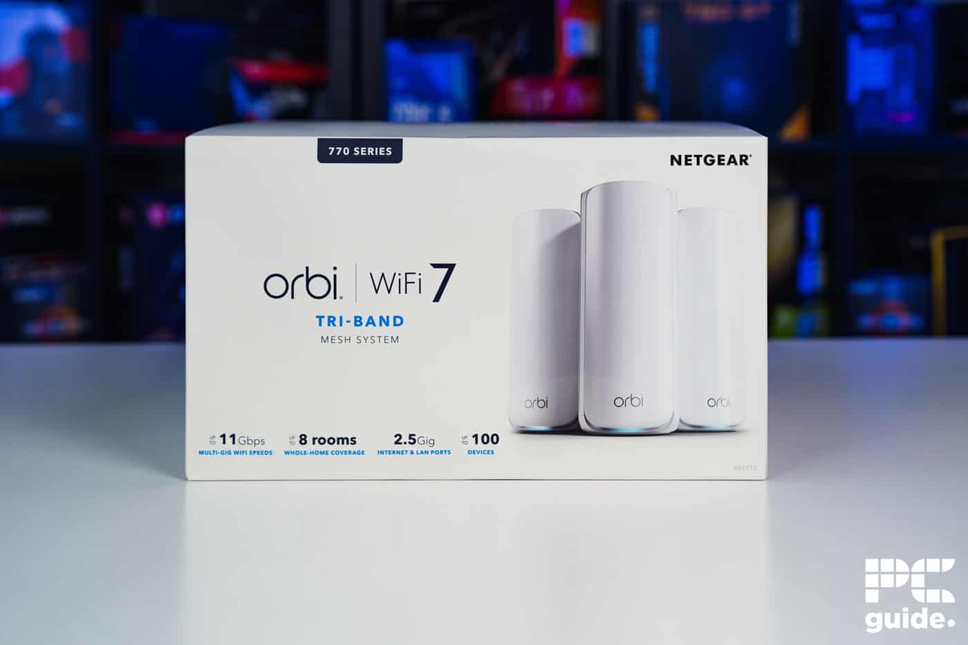 Netgear Orbi 770 Mesh box, Image by PC Guide
