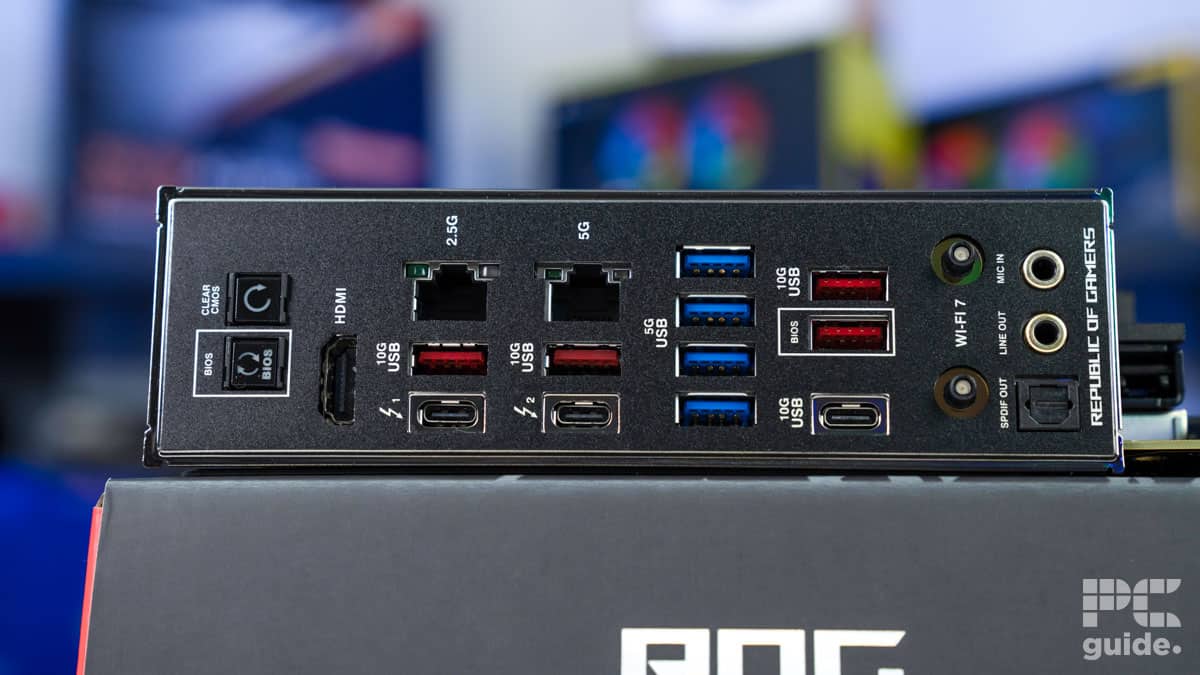 ROG Maximus Z890 Hero IO, Image by PC Guide