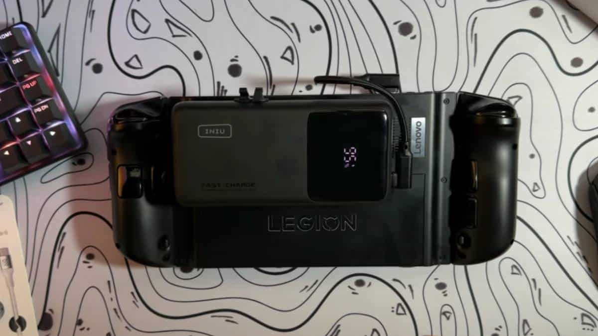 Someone ‘doubled’ their Lenovo Legion Go battery life with a quick and easy power bank ‘fix’
