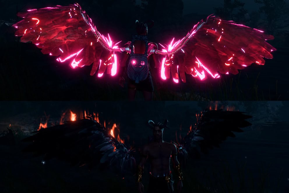 Corrupted Wings Of Celestial Instruments Mod For Baldur's Gate 3