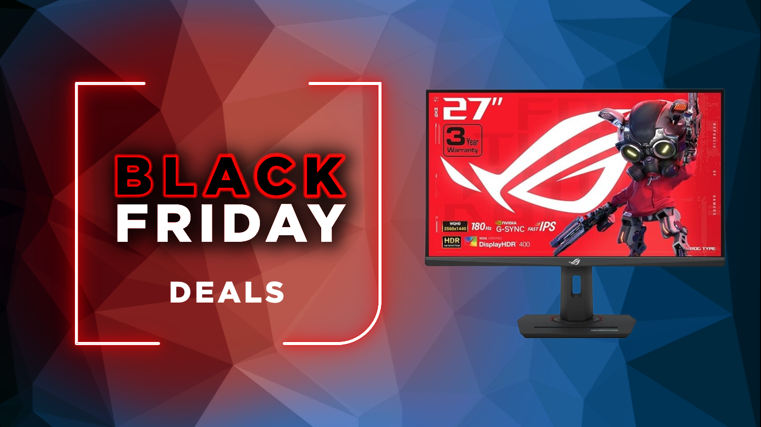 Popular ASUS ROG Strix 27″ gaming monitor gets a massive 37% price chop during Amazon Black Friday