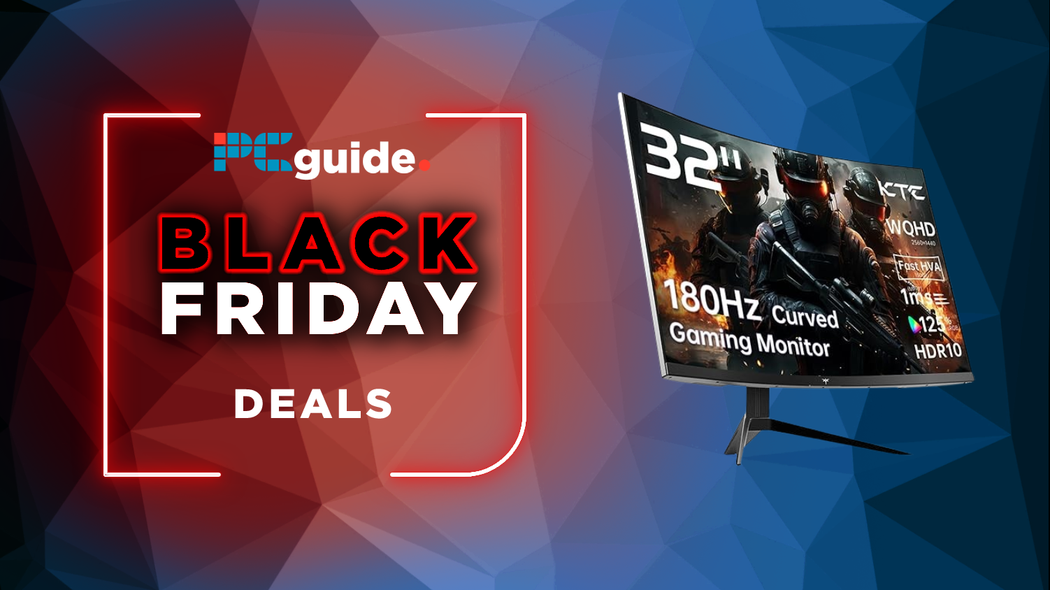 Get yourself a brand new curved gaming monitor for cheap with this sizzling Amazon Black Friday deal