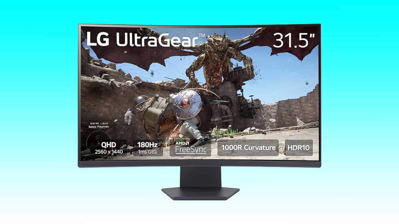 Don’t wait for Black Friday, Amazon just slashed the price of this 32″ LG curved gaming monitor