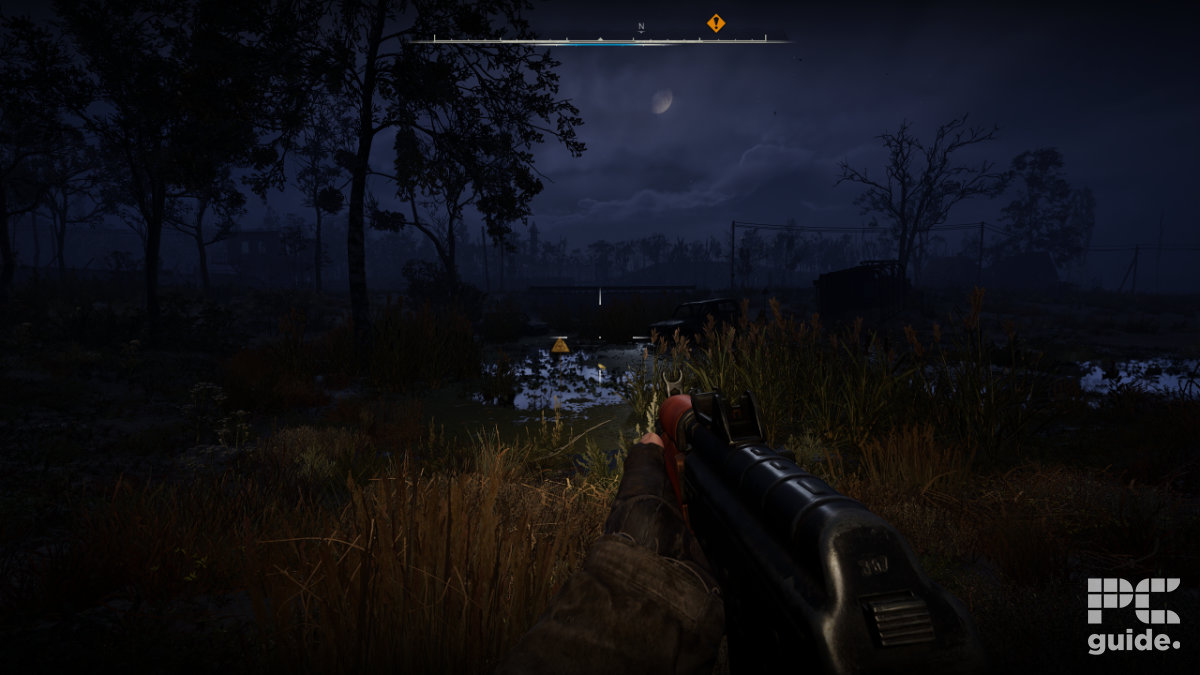 Stalker 2 Low DLSS Balanced and frame gen, Image by PC Guide