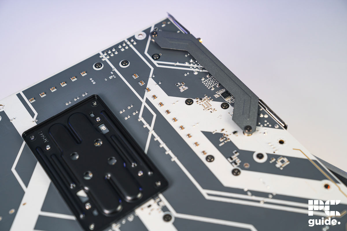 ASRock X870 Steel Legend rear, Image by PC Guide