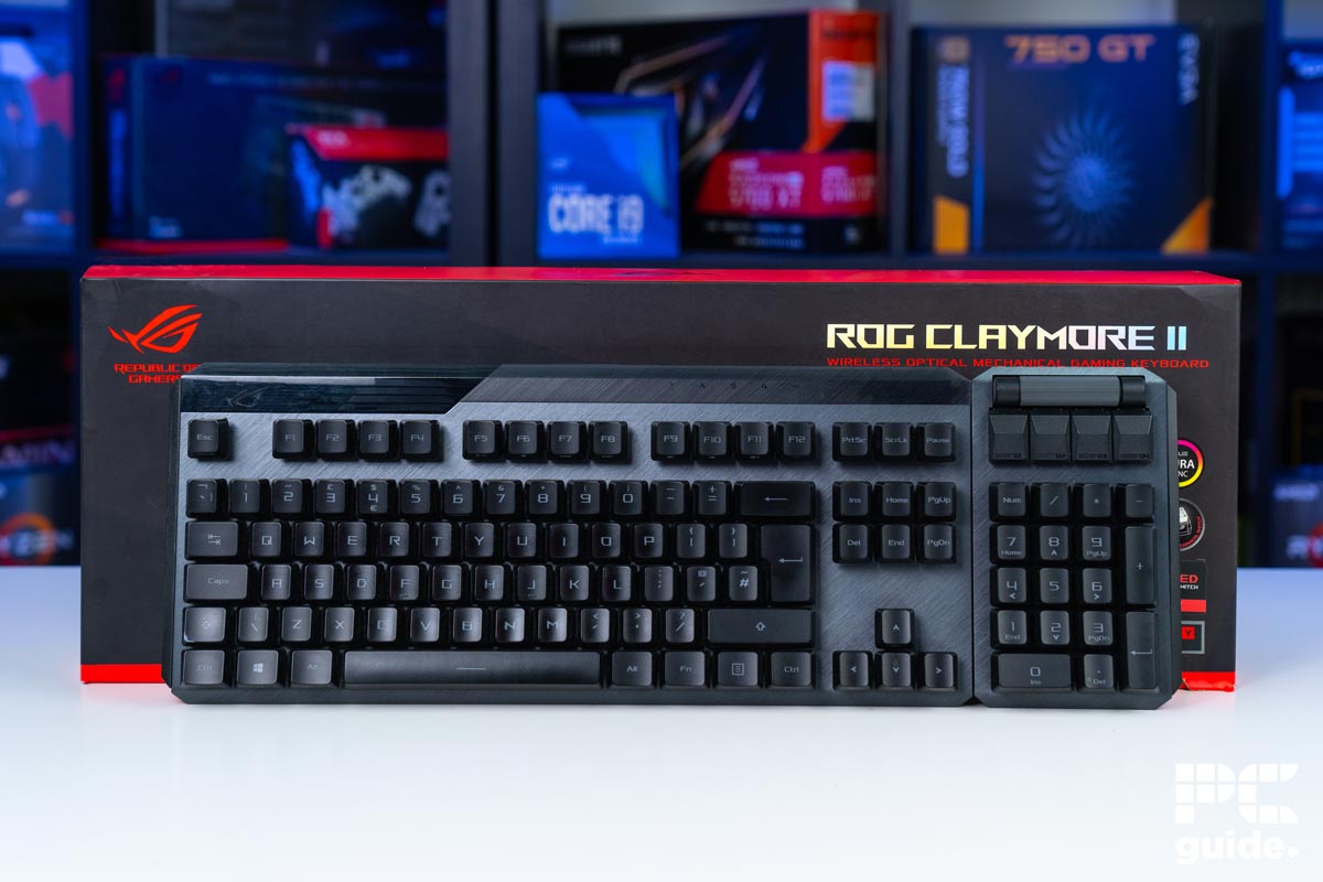 ASUS ROG Claymore II keyboard, Image by PC Guide