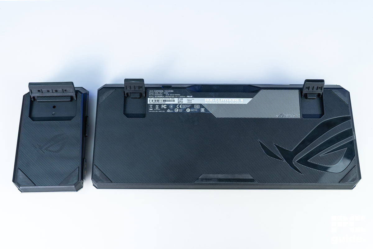 ASUS ROG Claymore II underside, Image by PC Guide