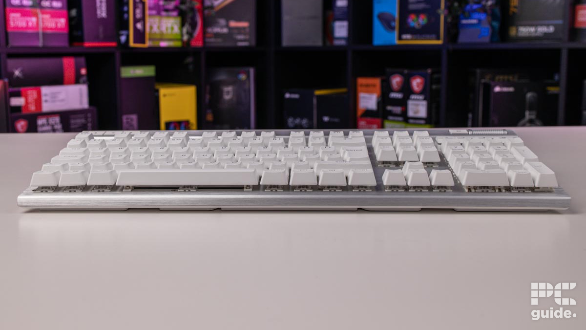 Corsair K70 Pro front on, Image by PC Guide