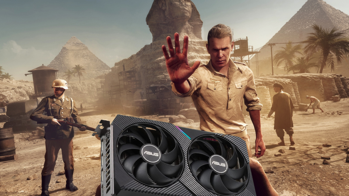 Indiana Jones and the Great Circle screenshot with RTX 3060