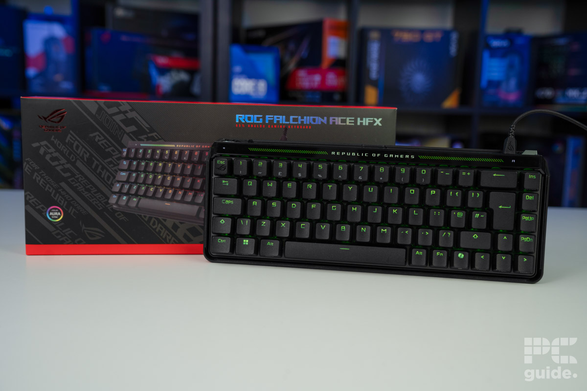 ROG Falchion ACE HFX review: a punchy 65% keyboard that competes above its weight class