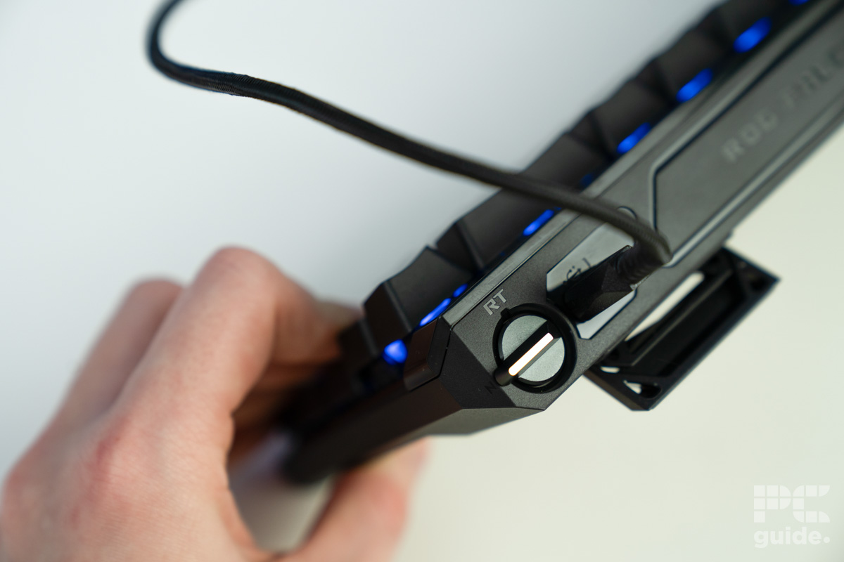 ROG Falchion ACE HFX plug, Image by PC Guide