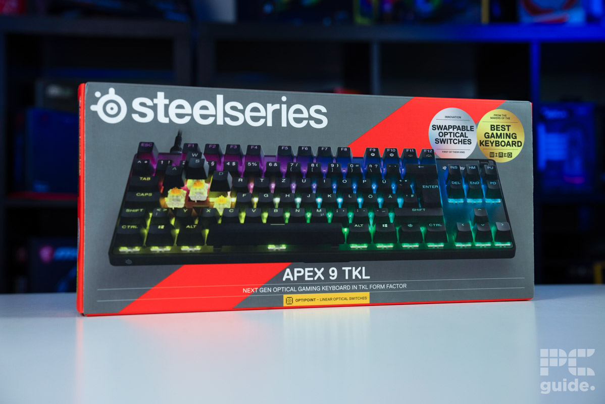 SteelSeries Apex 9 TKL box, Image by PC Guide