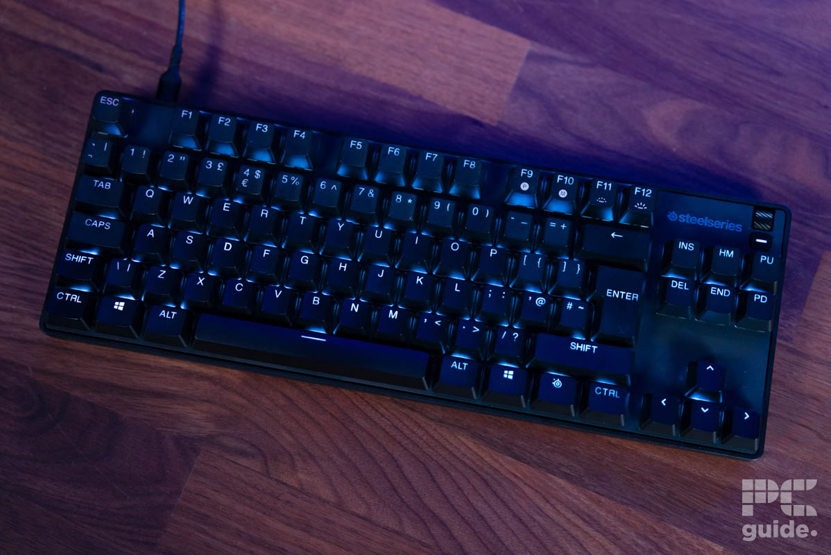 SteelSeries Apex 9 TKL top down, Image by PC Guide