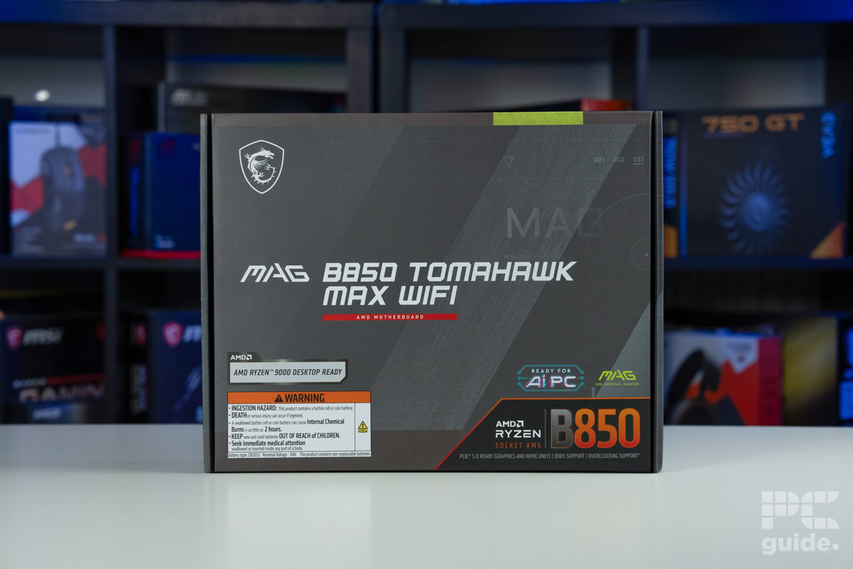 MSI MAG B850 Tomahawk Max WiFi , Image by PC Guide (13)