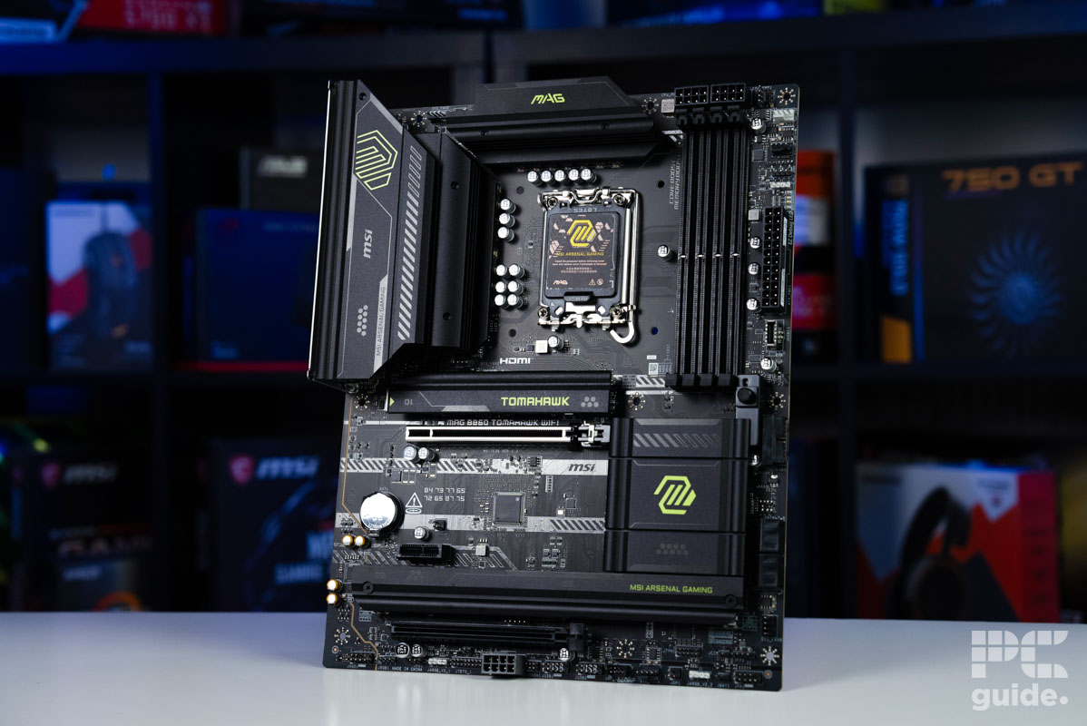MSI MAG B860 Tomahawk WiFi, Image by PC Guide